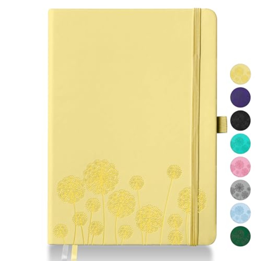 Journal Leather Hardcover - Notebook Journal for Women, A5 Hardcover