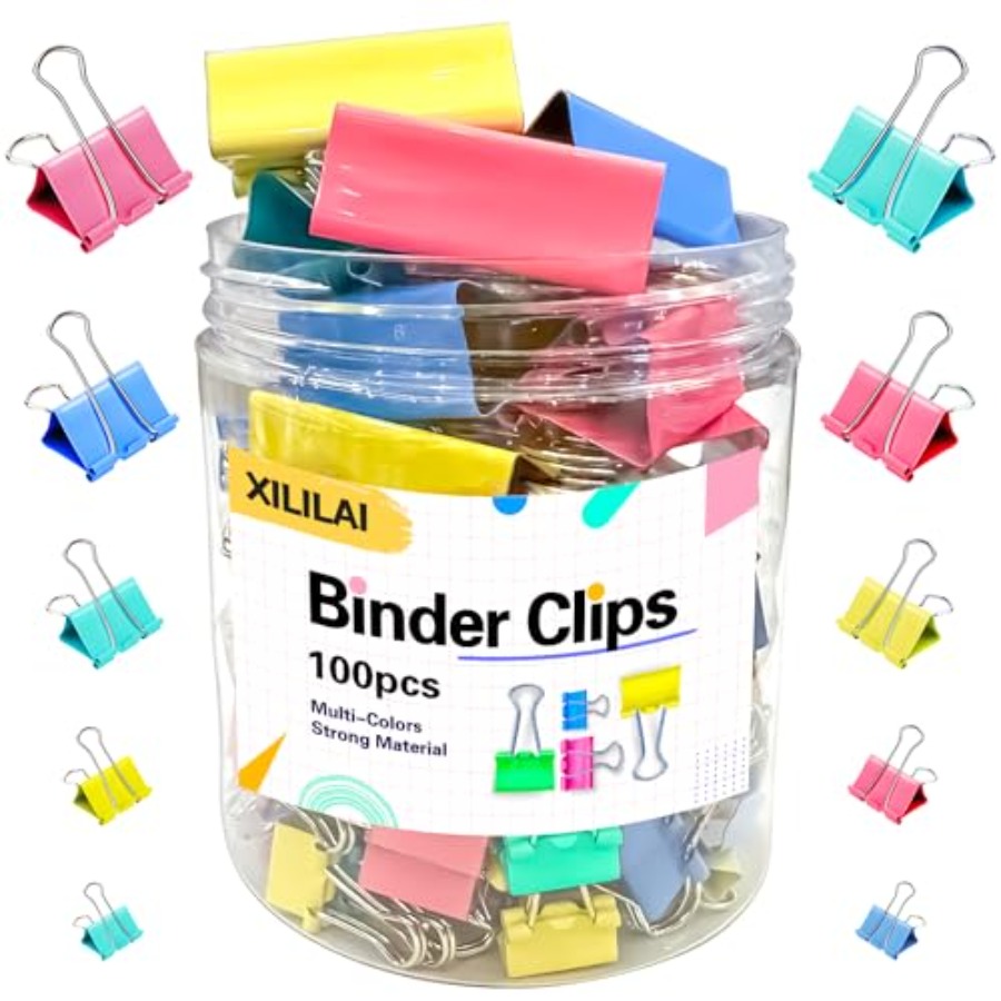Binder Clip Assorted - Binder Clips, PCS Large Binder Clip