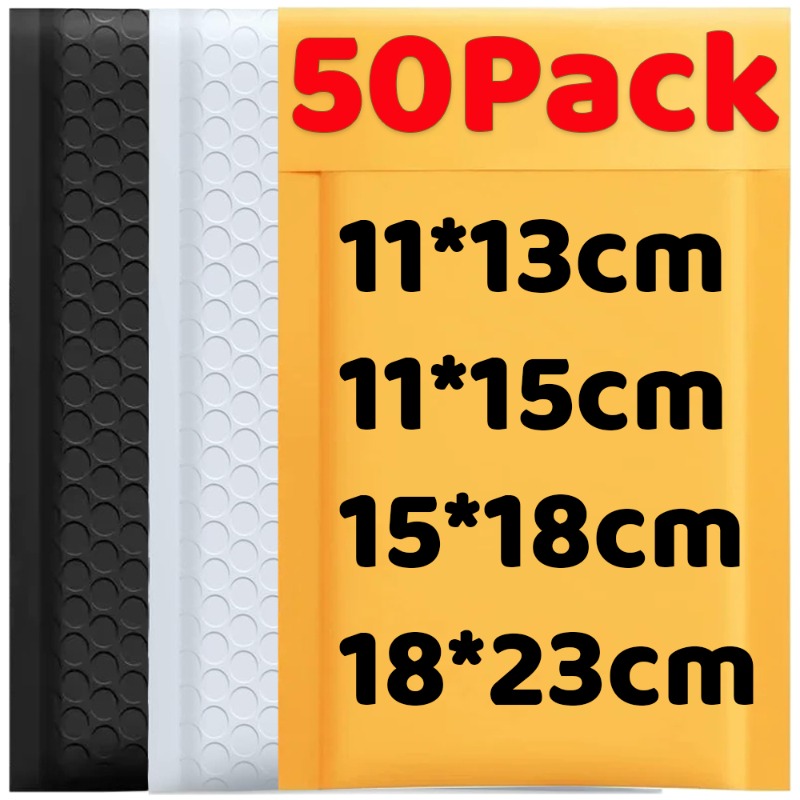 10-50Pack Kraft Bubble Mailers - Letter Envelope Kraft のレビューと価格