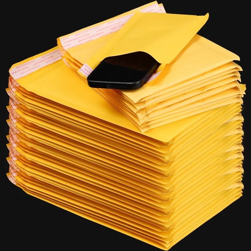 10-50Pack Kraft Bubble Mailers - Letter Envelope Kraft のレビューと価格