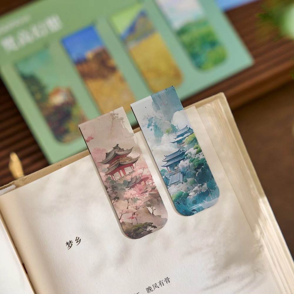 Retro Magnetic Bookmarks Set A - Paperclip Magnetic Set のレビューと価格