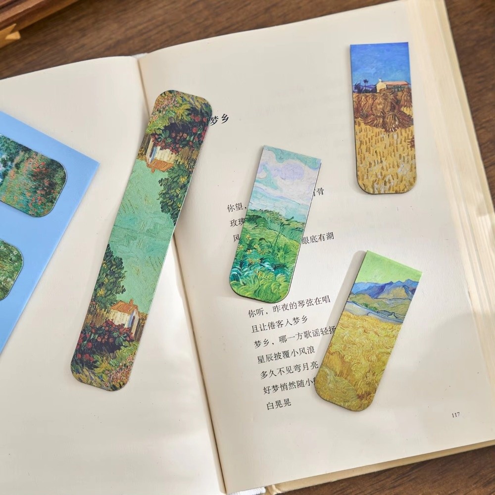 Retro Magnetic Bookmarks Set A - Paperclip Magnetic Set のレビューと価格