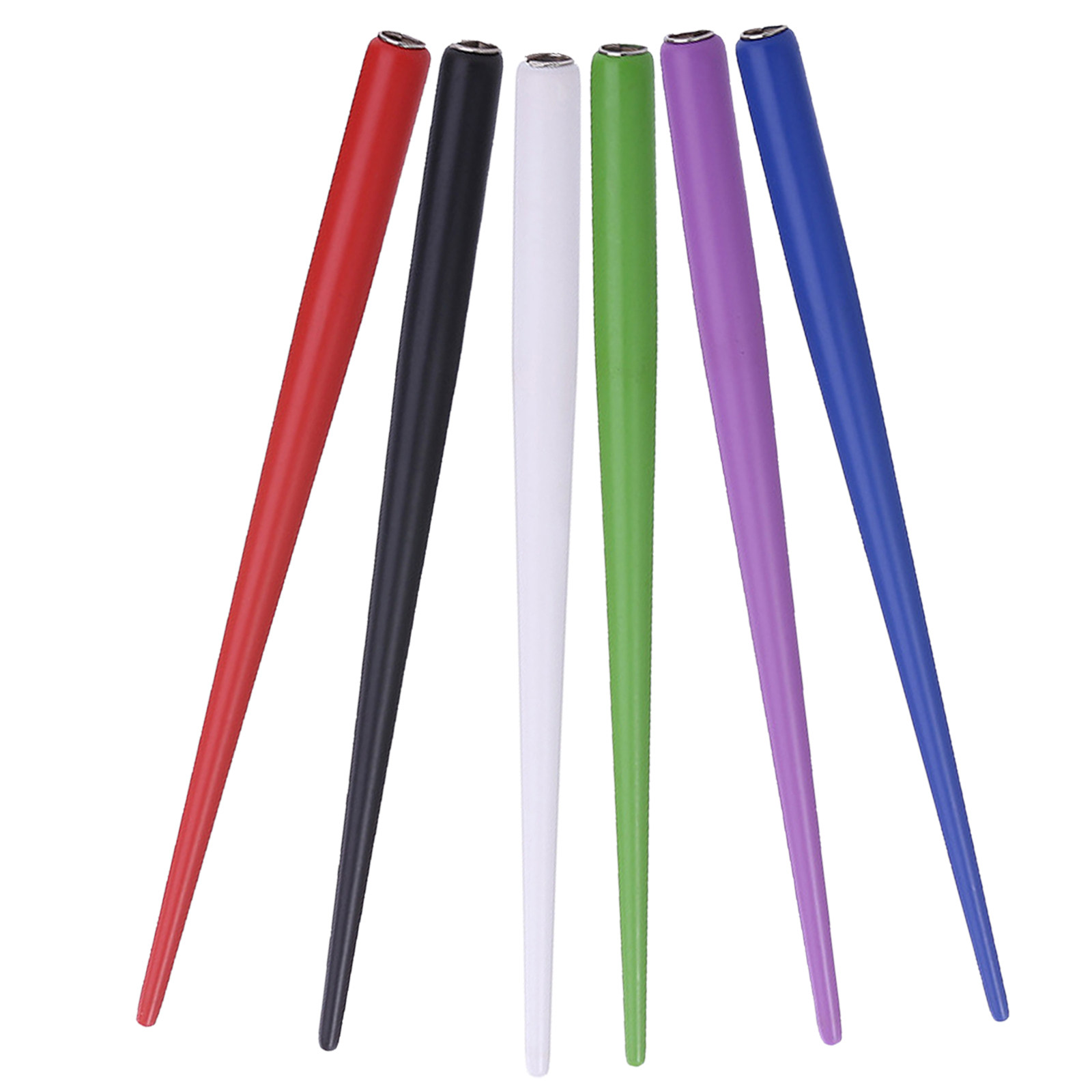 6Pcs Wooden Drawing Pen Holder - Fountain Pen Ink のレビューと価格
