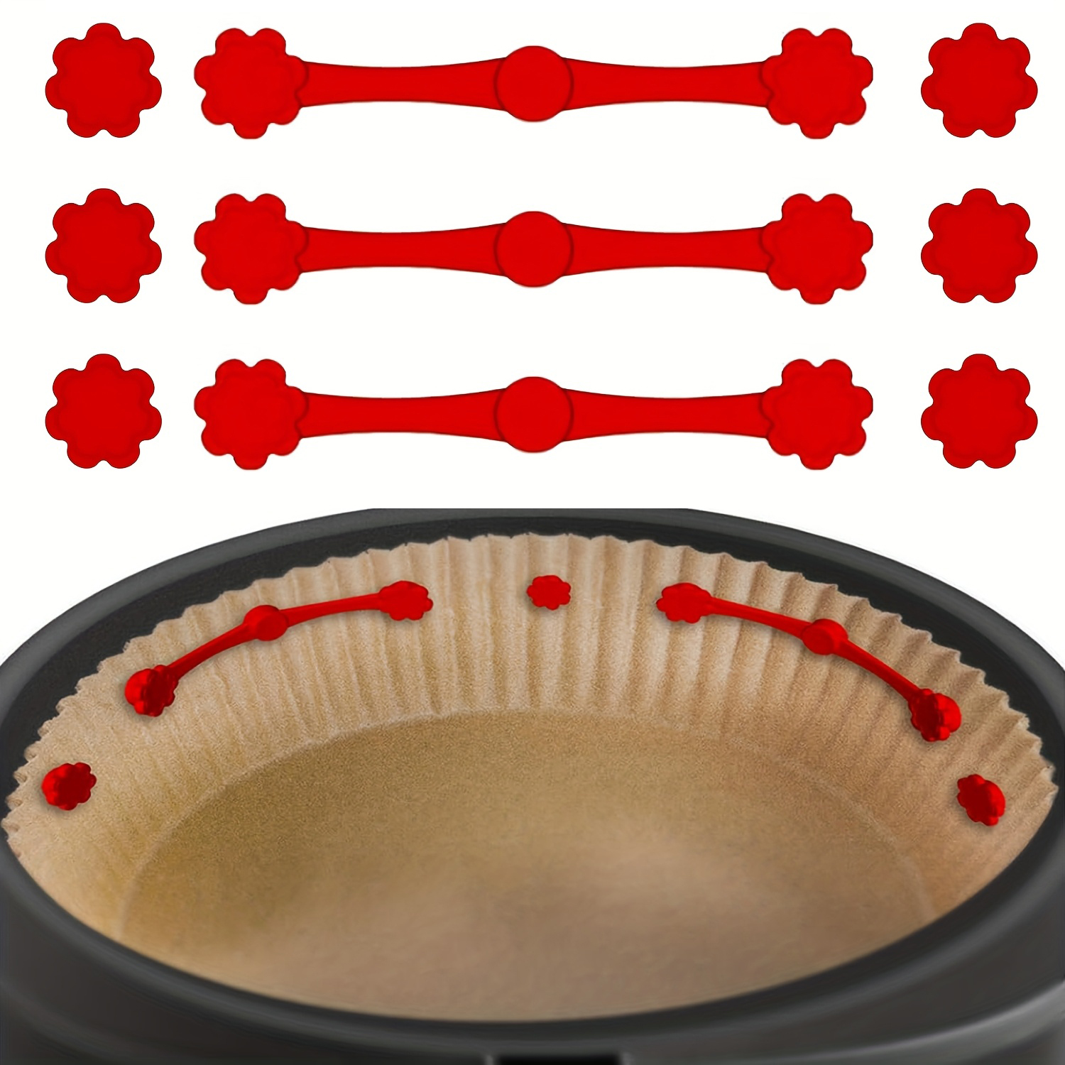 Air Fryer Magnet Silicone Buck - Paperclip Magnetic Set のレビューと価格