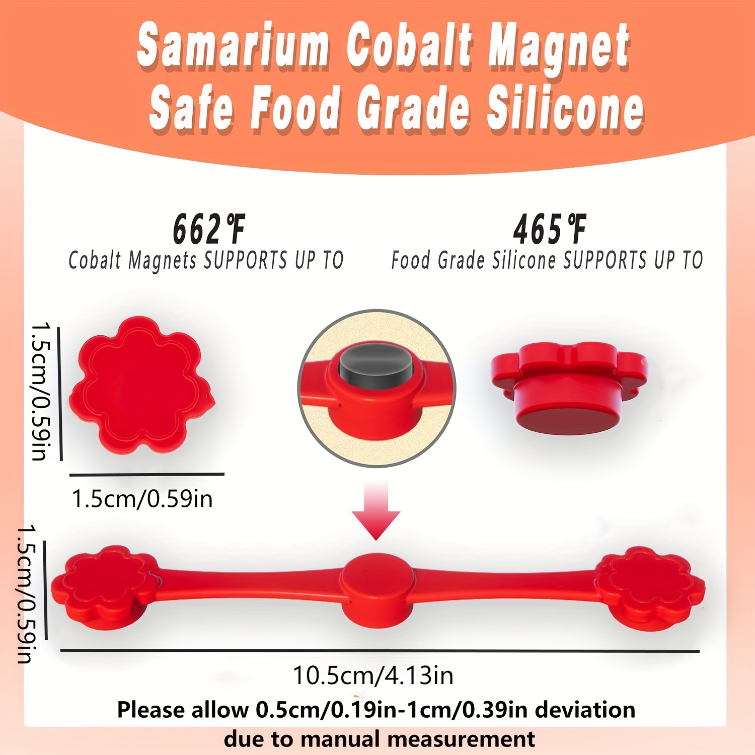 Air Fryer Magnet Silicone Buck - Paperclip Magnetic Set のレビューと価格