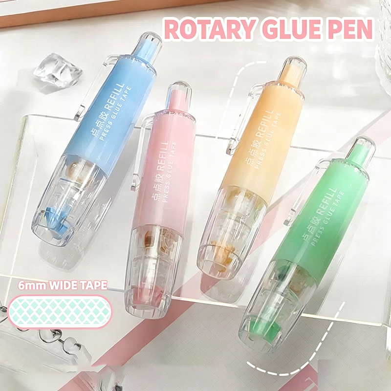 4Pcs Retractable Dot Glue Tape - Glue Stick Pack のレビューと価格