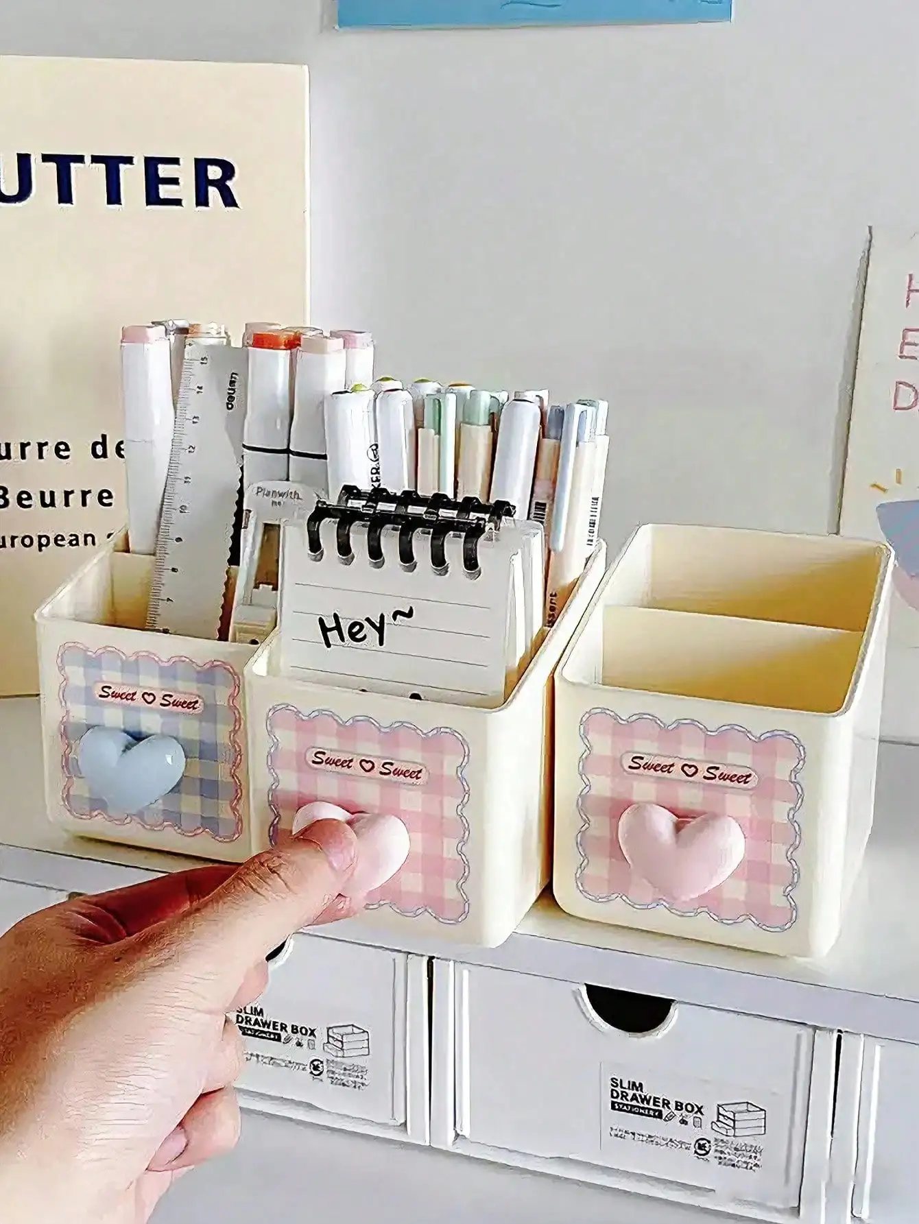 1pc Desktop Stationery Storage - Stationery Office Supply Store のレビューと価格