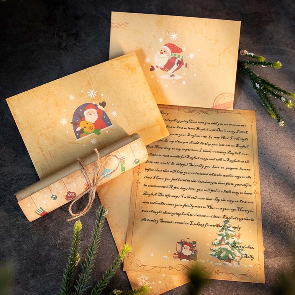 Party Vintage Greeting Card Sa - Letter Envelope Kraft のレビューと価格