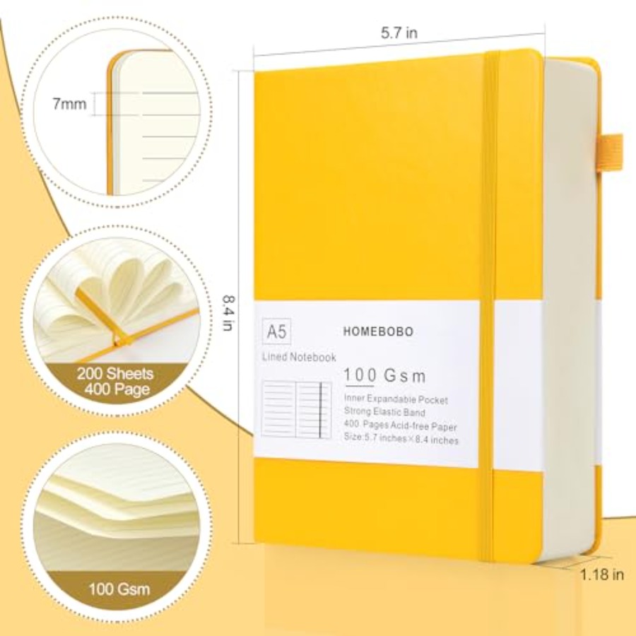 Journals for Writing, A5 Leath - Journal Leather Hardcover のレビューと価格
