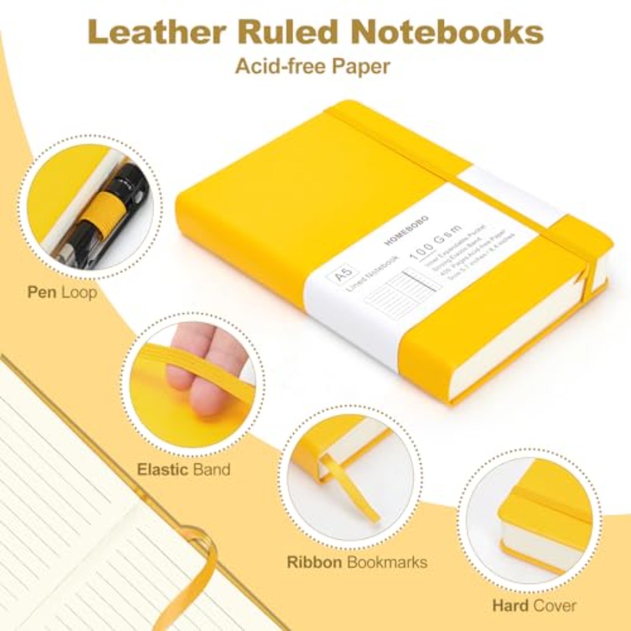 Journals for Writing, A5 Leath - Journal Leather Hardcover のレビューと価格