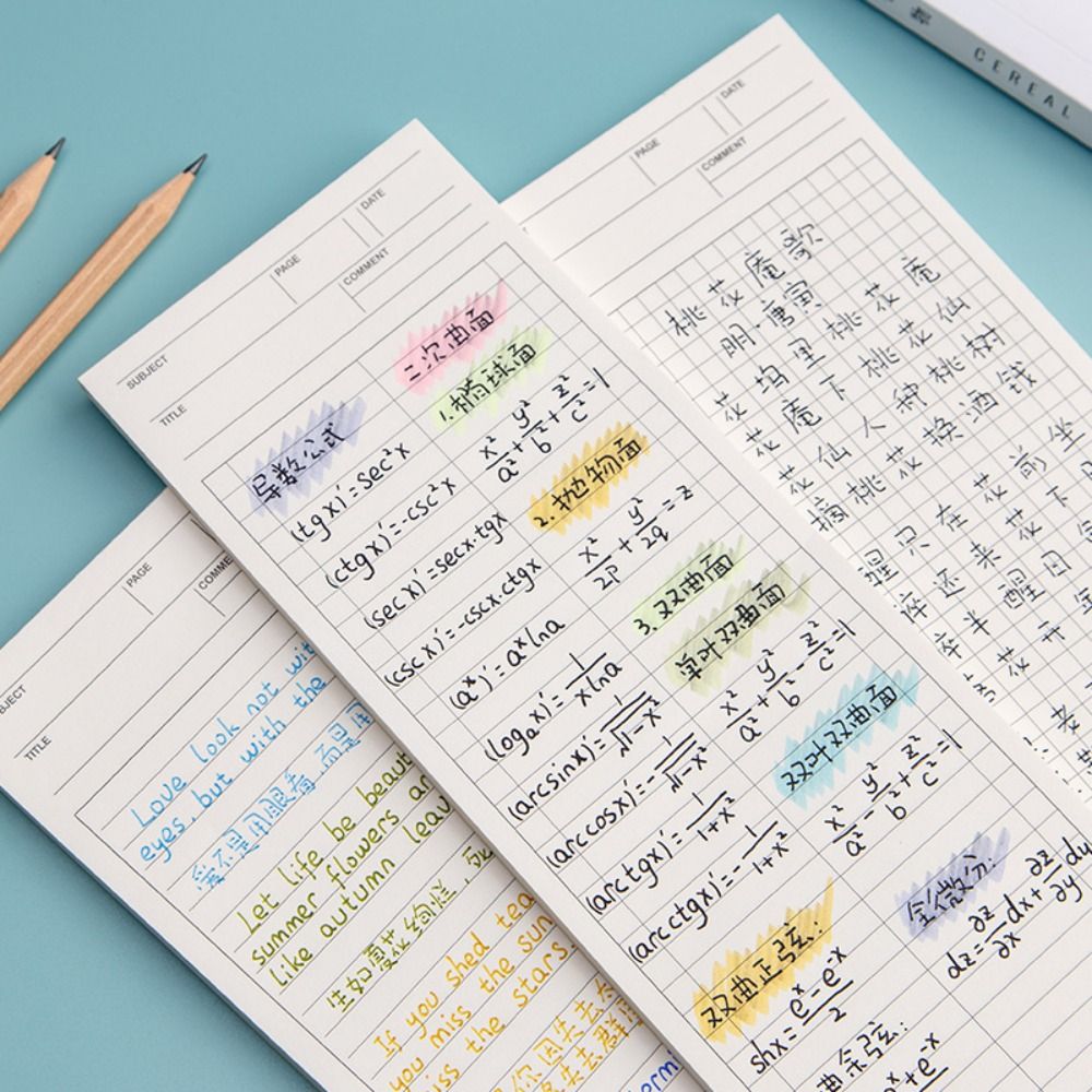 Simple Non-sticky Long Notepad - Graph Paper Pad のレビューと価格
