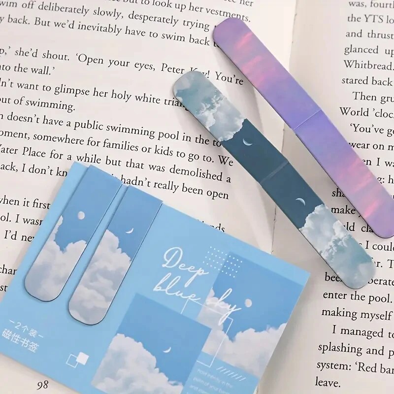 2Pcs/Set Magnetic Bookmarks Be - Paperclip Magnetic Set のレビューと価格