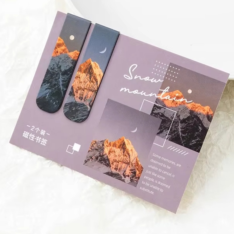 2Pcs Magnetic Bookmark Beautif - Paperclip Magnetic Set のレビューと価格