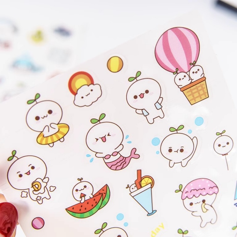 6 Sheets/Pack Cartoon Cat and  - Total Stationery & Office Supply のレビューと価格