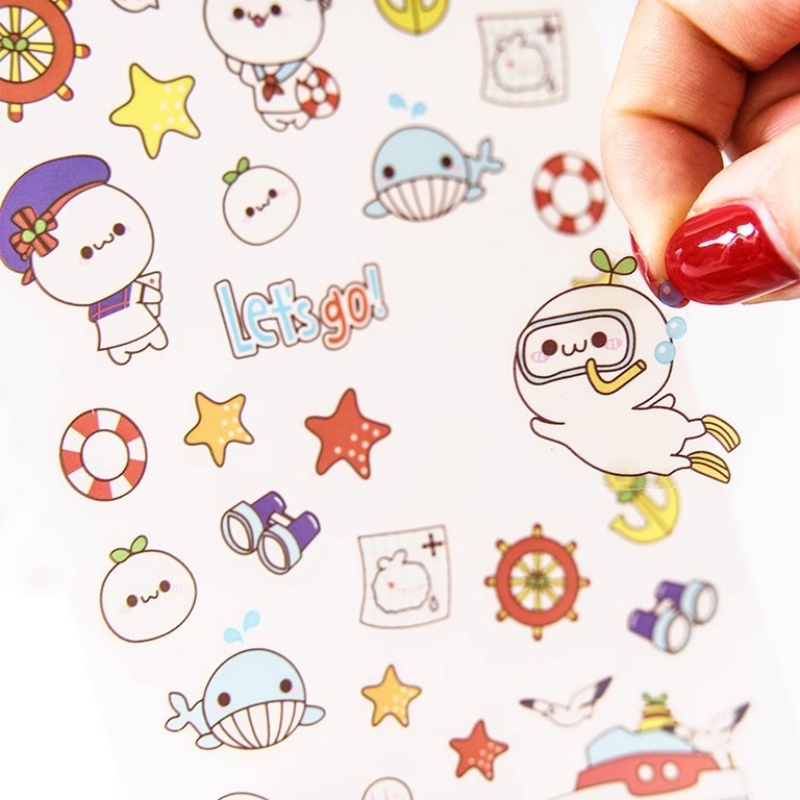 6 Sheets/Pack Cartoon Cat and  - Total Stationery & Office Supply のレビューと価格