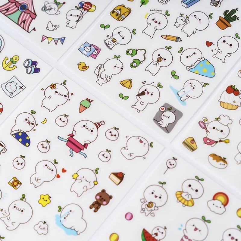6 Sheets/Pack Cartoon Cat and  - Total Stationery & Office Supply のレビューと価格