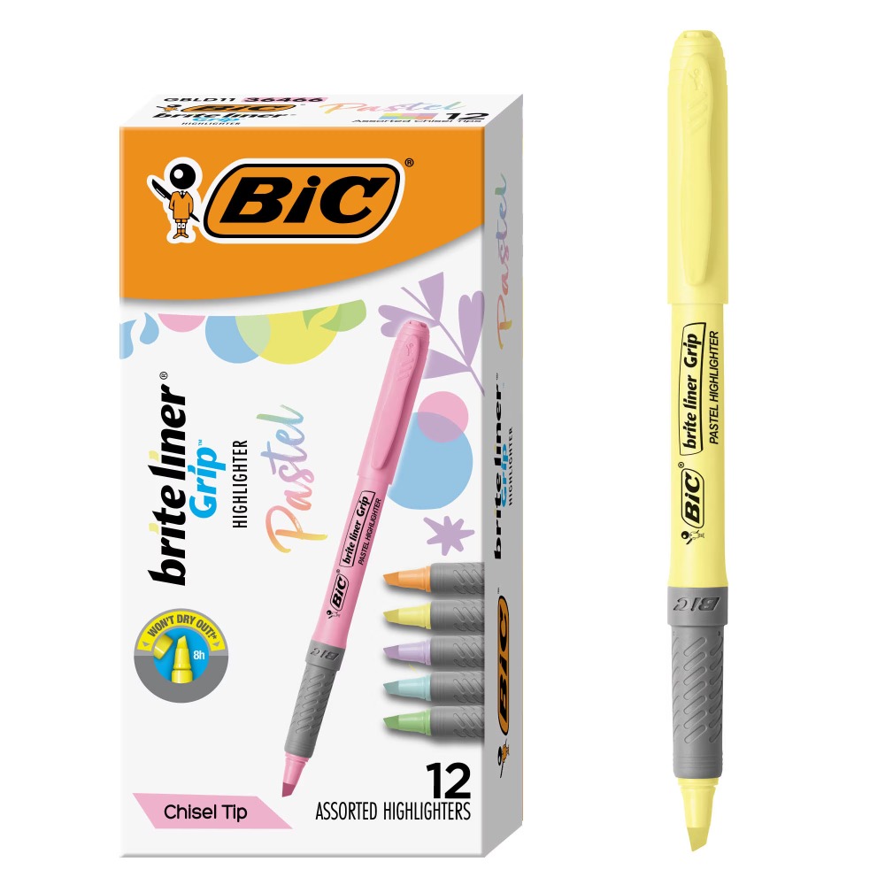 Grip Pastel Highlighters Assor - Supply Of Office Stationery のレビューと価格