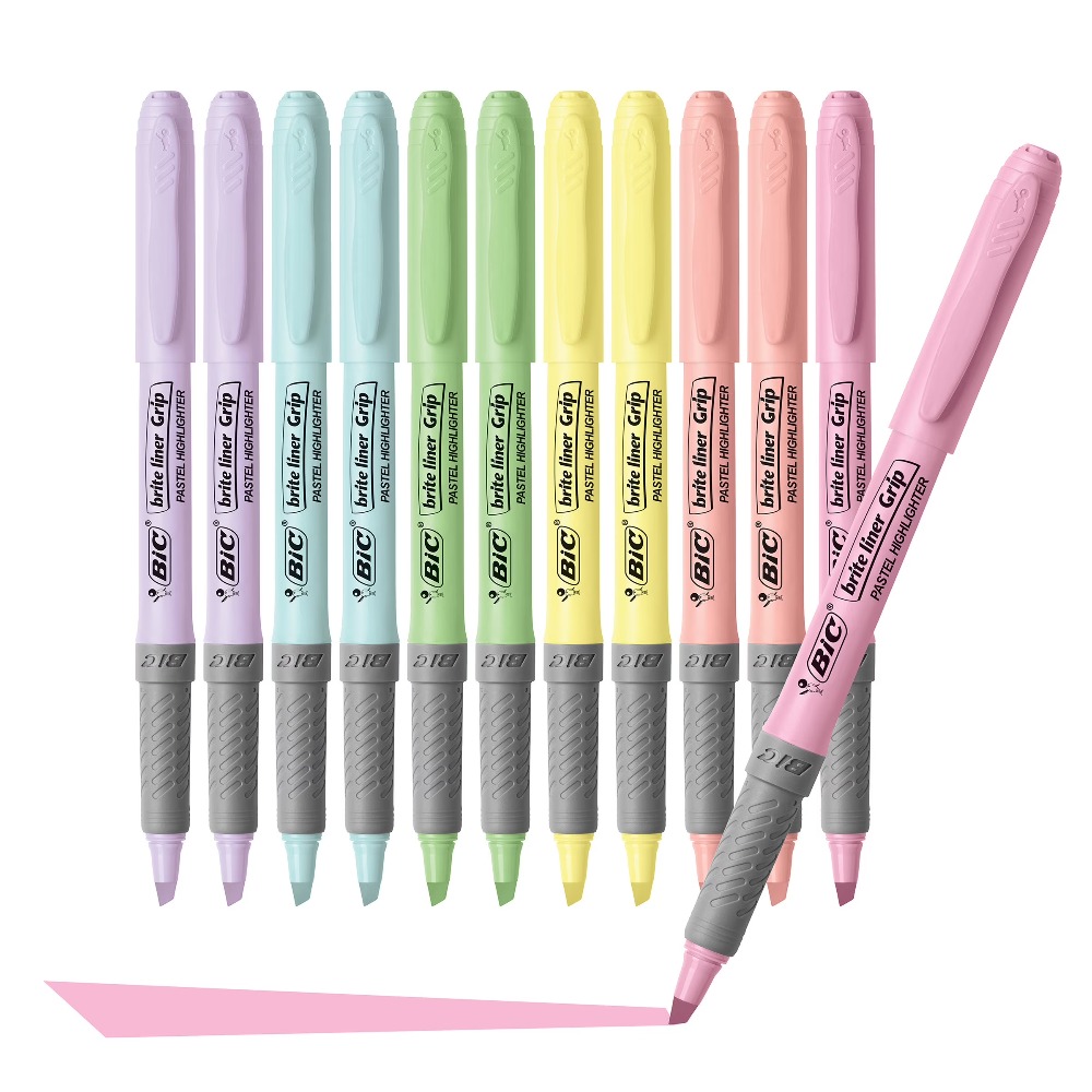 Grip Pastel Highlighters Assor - Supply Of Office Stationery のレビューと価格