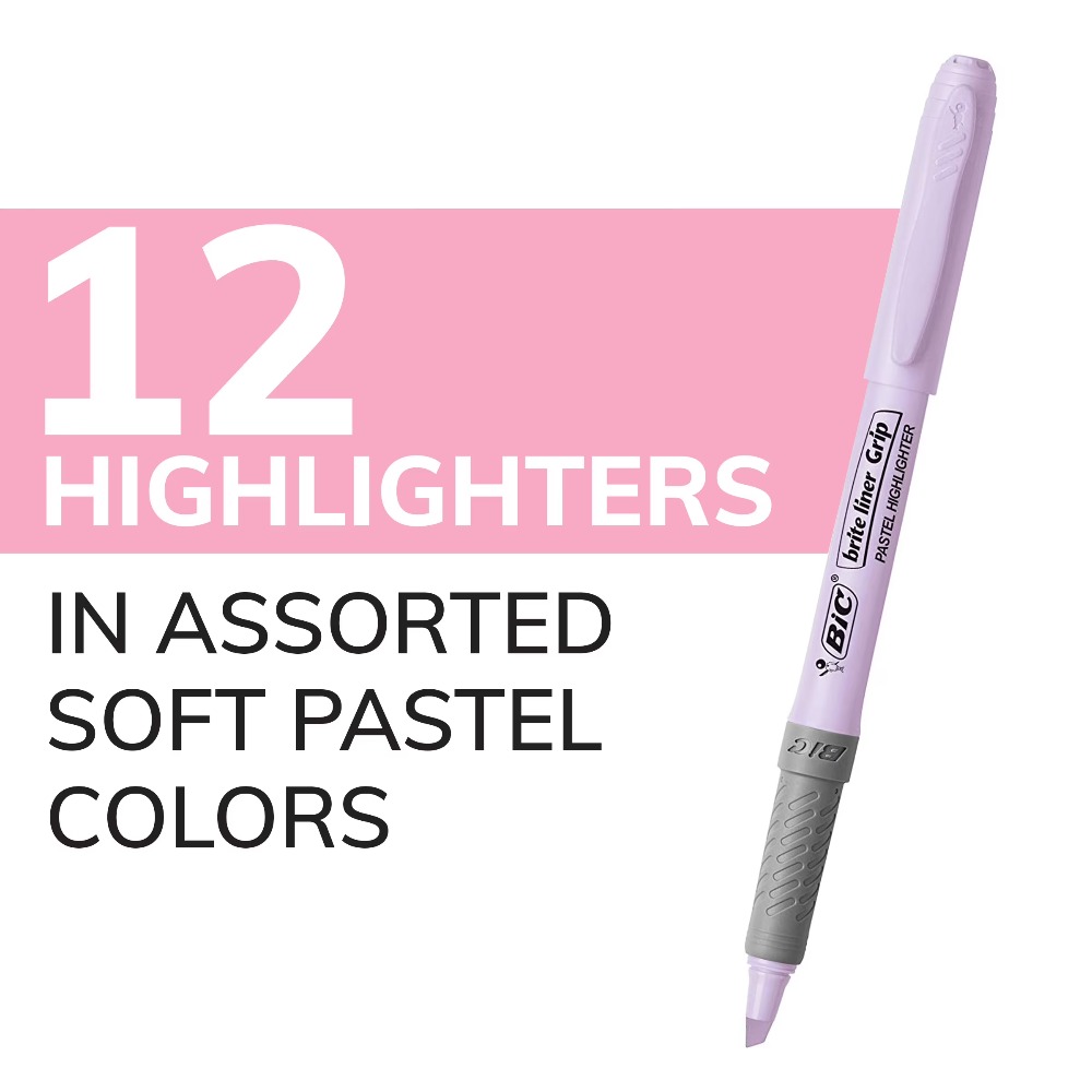Grip Pastel Highlighters Assor - Supply Of Office Stationery のレビューと価格