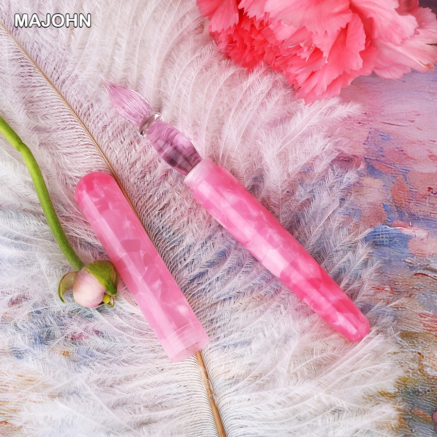 MAJOHN N10 Resin Handmade Glas - Fountain Pen Ink のレビューと価格