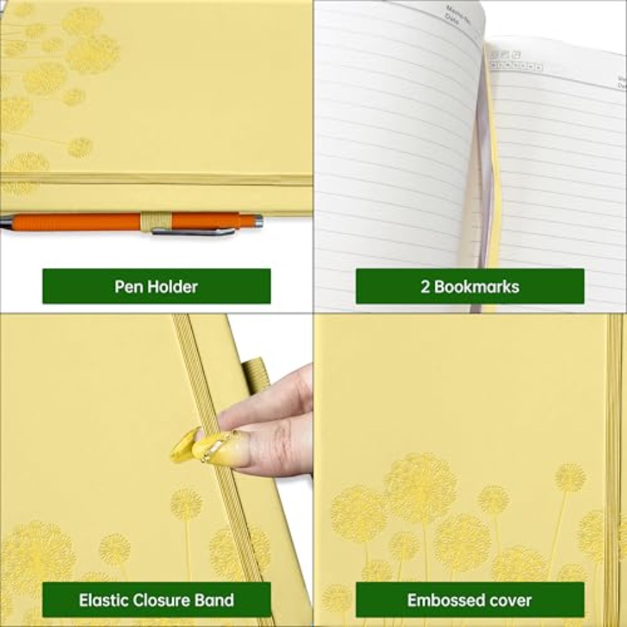 Notebook Journal for Women, A5 - Journal Leather Hardcover のレビューと価格