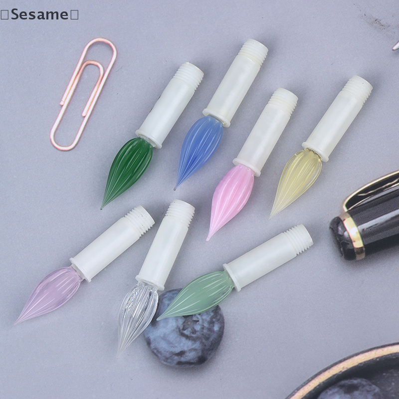 〔Sesame〕Glass Pen Nib Fit For  - Fountain Pen Ink のレビューと価格