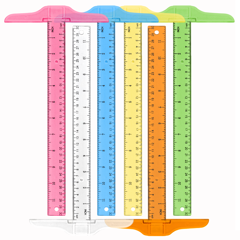 1Pc T-shaped Double Side Scale - Supply Of Office Stationery のレビューと価格