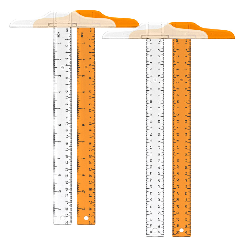 1Pc T-shaped Double Side Scale - Supply Of Office Stationery のレビューと価格