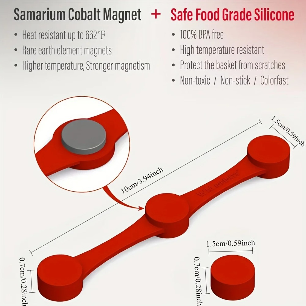 Air Fryer Magnet Silicone Buck - Paperclip Magnetic Set のレビューと価格