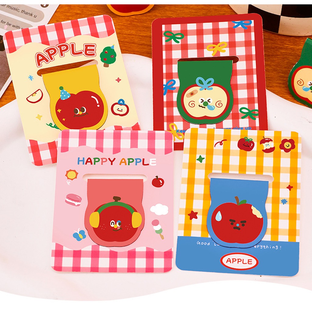 Cute Apple Shaped Magnetic Boo - Paperclip Magnetic Set のレビューと価格