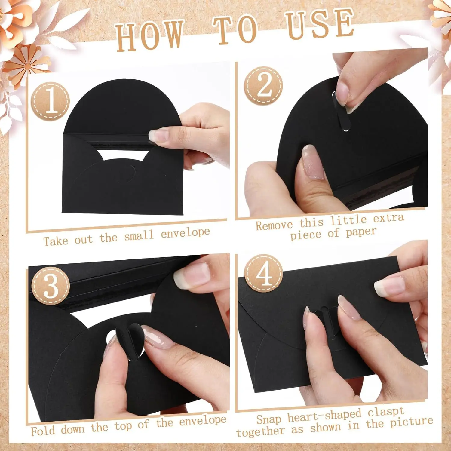 50pcs/lot 10.5X7cm Envelope Po - Letter Envelope Kraft のレビューと価格