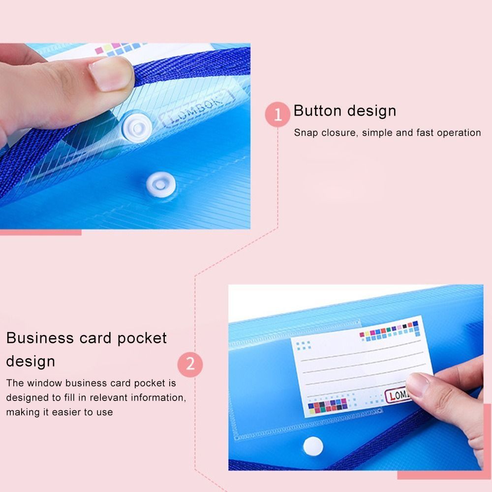 1-10PCS Waterproof A4 A5 Snap  - Supply Of Office Stationery のレビューと価格