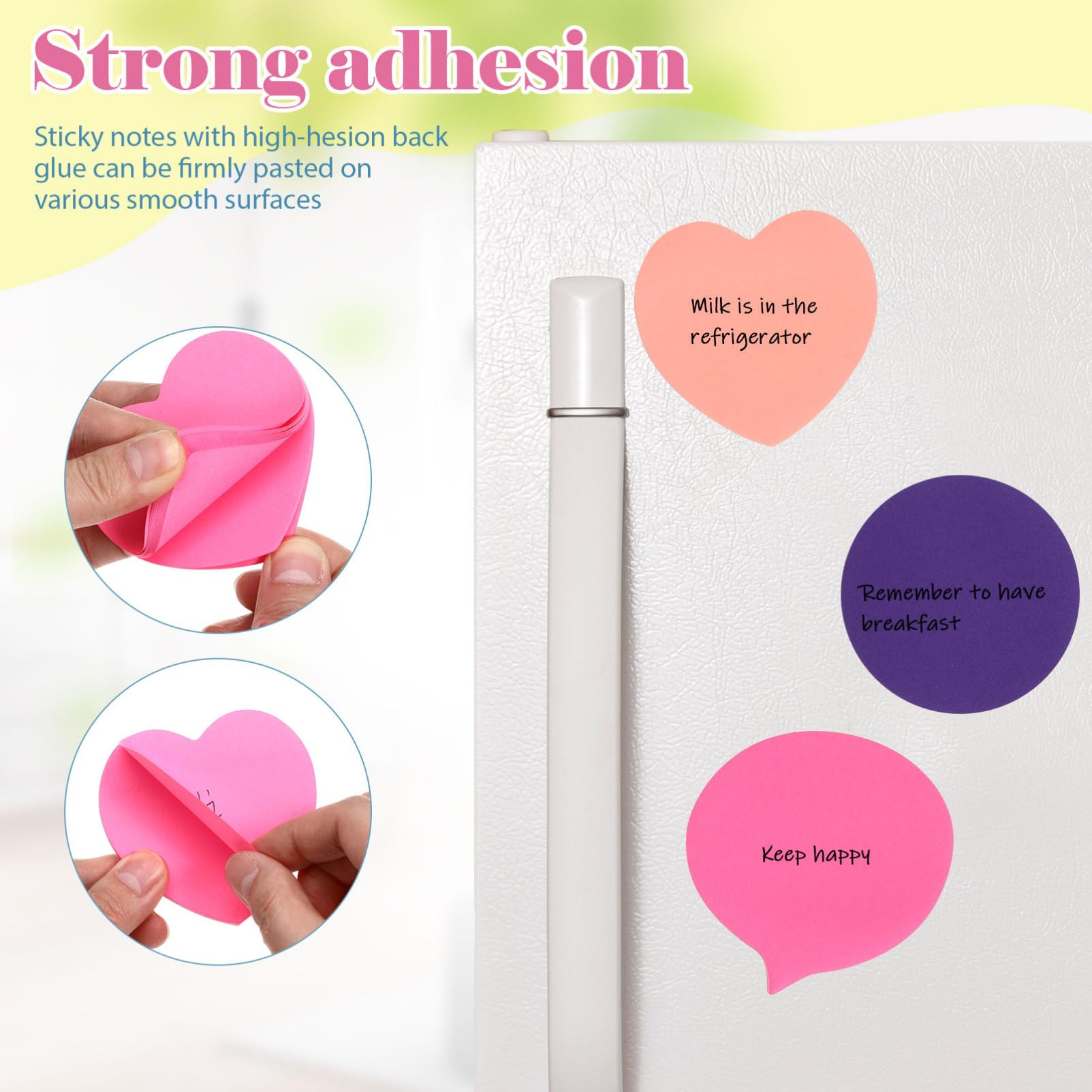 【3 Styles Heart Memo Pads】720  - Total Stationery & Office Supply のレビューと価格
