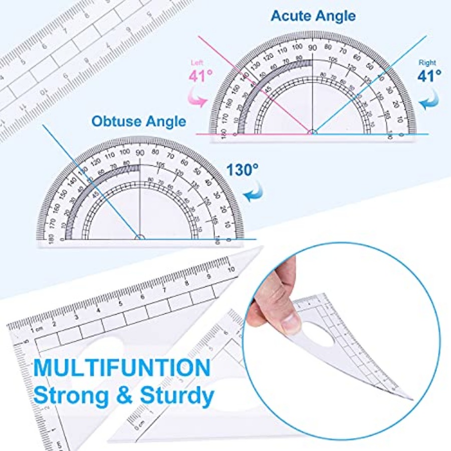 Math Geometry Kit Set 10 Piece - Compass Geometry Set のレビューと価格