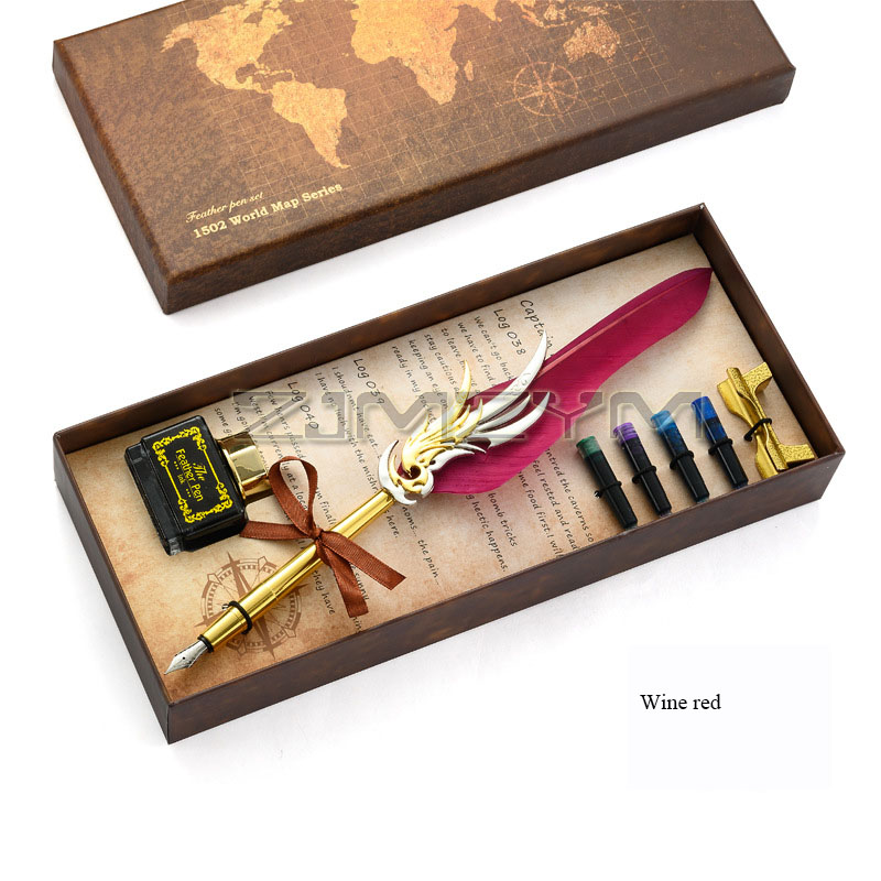 New Feather Pen Luxury Fountai - Fountain Pen Ink のレビューと価格