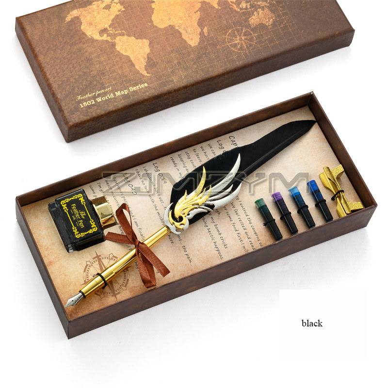 New Feather Pen Luxury Fountai - Fountain Pen Ink のレビューと価格