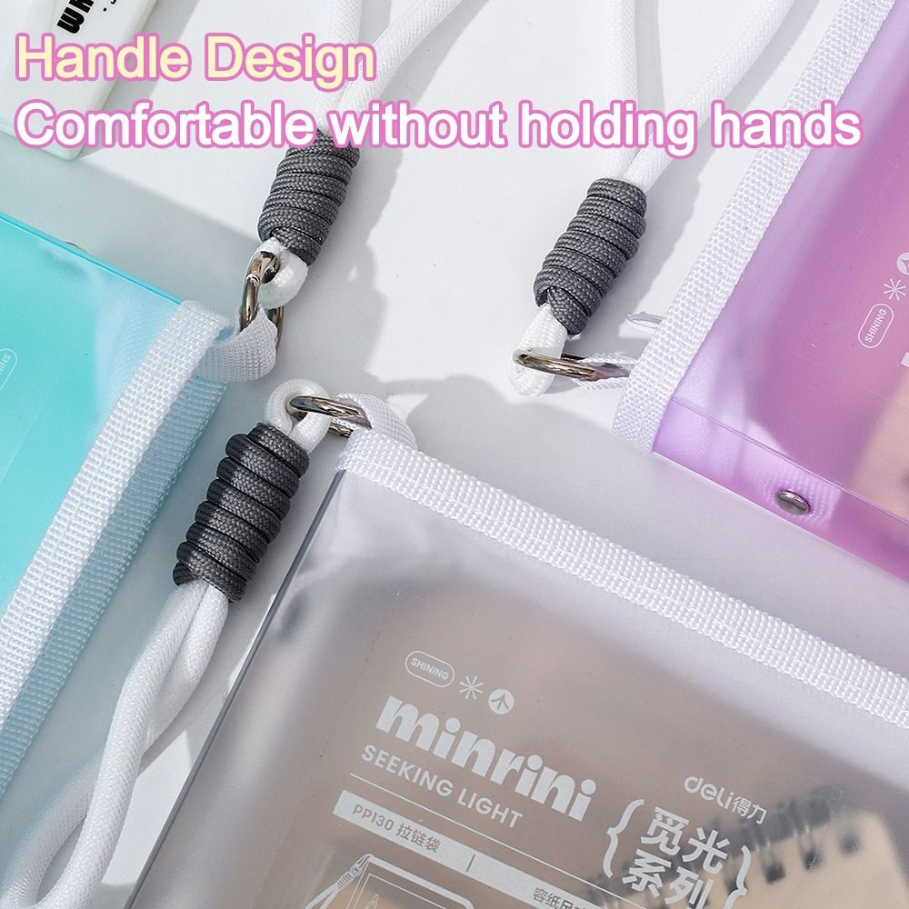 Portable Transparent A4 Zipper - Supply Of Office Stationery のレビューと価格