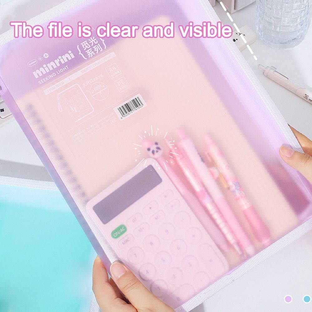 Portable Transparent A4 Zipper - Supply Of Office Stationery のレビューと価格