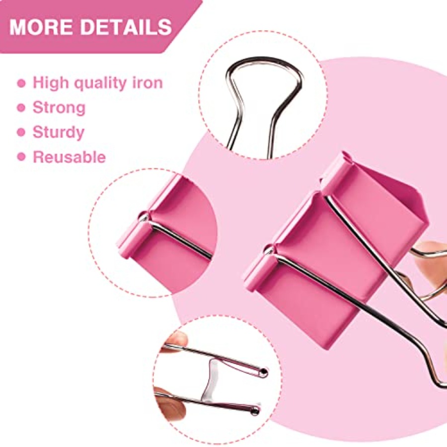 Binder Clips, PCS Large Binder - Binder Clip Assorted のレビューと価格