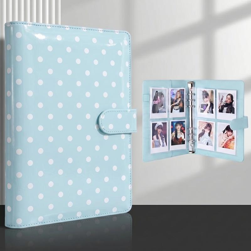 A5 Polka Dot 6 Ring Card Colle - Notebook Dotted A5 のレビューと価格
