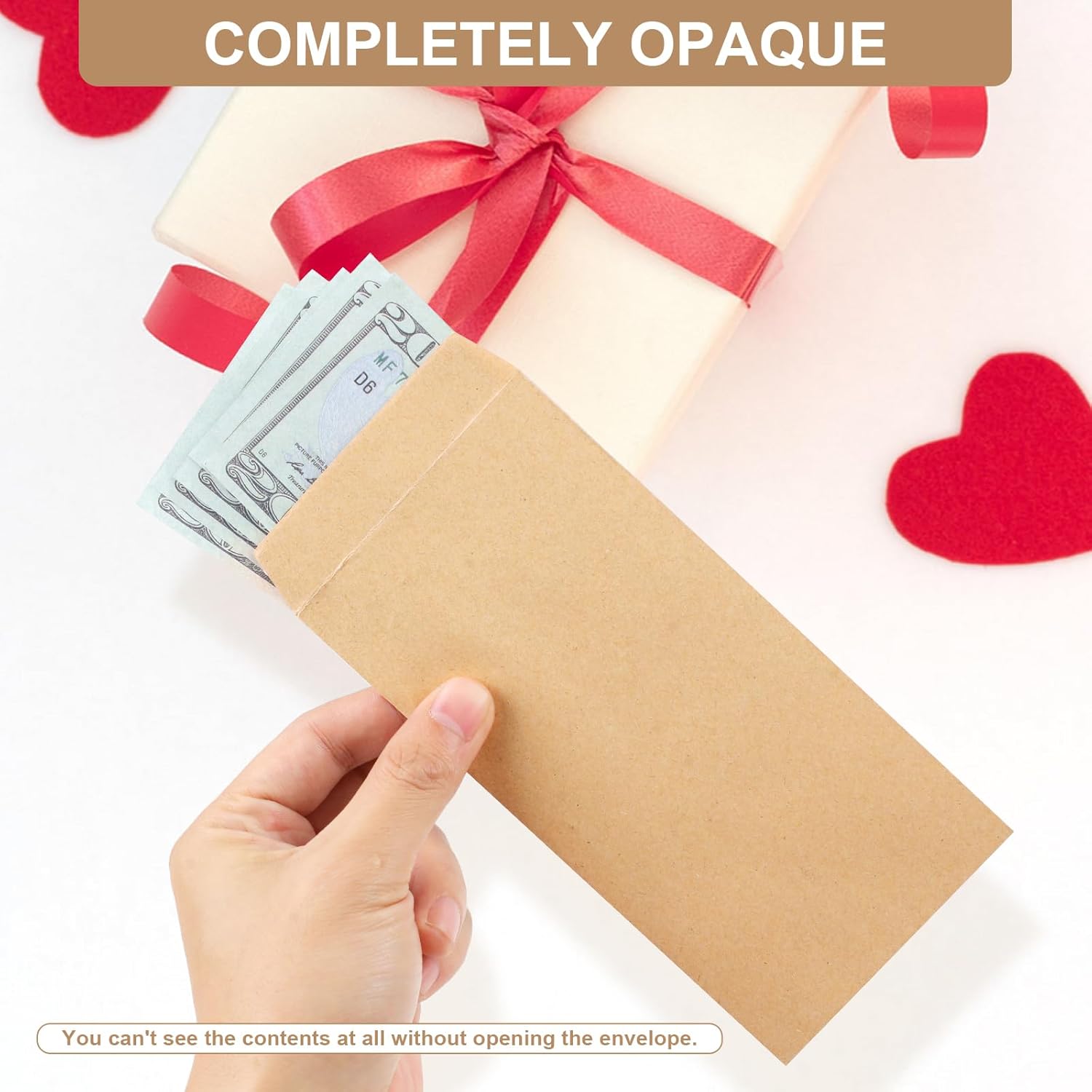 120 Cash Envelopes for Money K - Letter Envelope Kraft のレビューと価格
