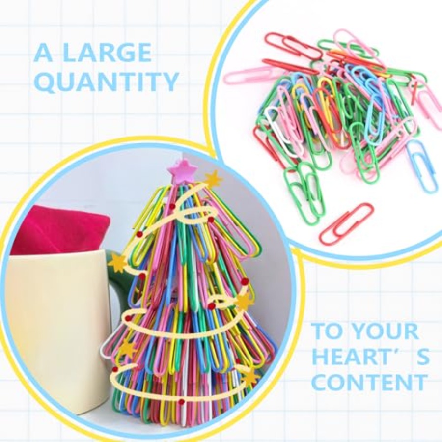 Paper Clips, 100-PCS PaperClip - Binder Clip Assorted のレビューと価格