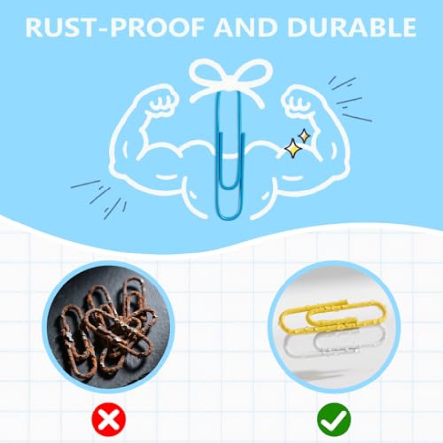 Paper Clips, 100-PCS PaperClip - Binder Clip Assorted のレビューと価格