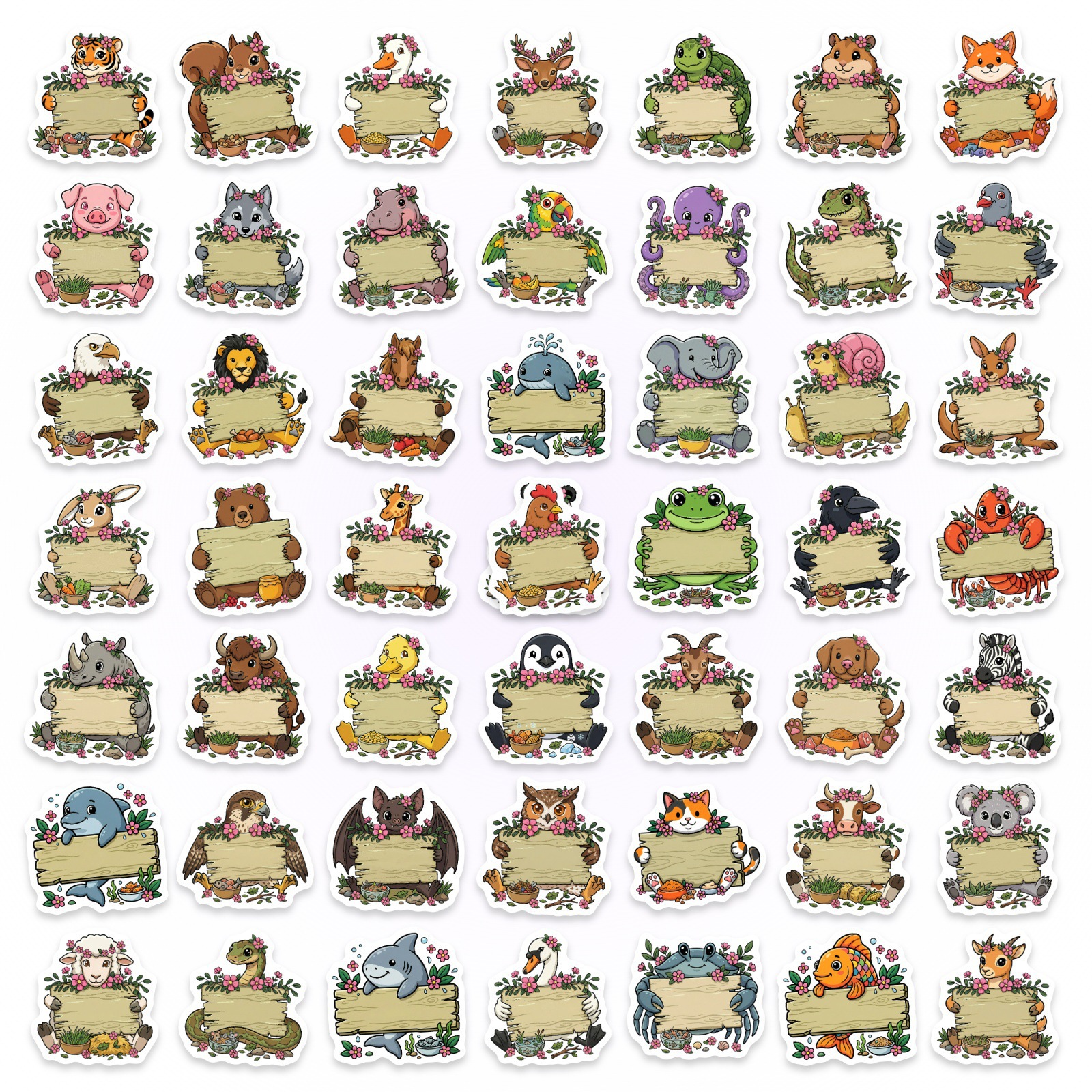 50/100Pcs HD Watercolor Forest - Paper Deal Stationery & Office Supply のレビューと価格