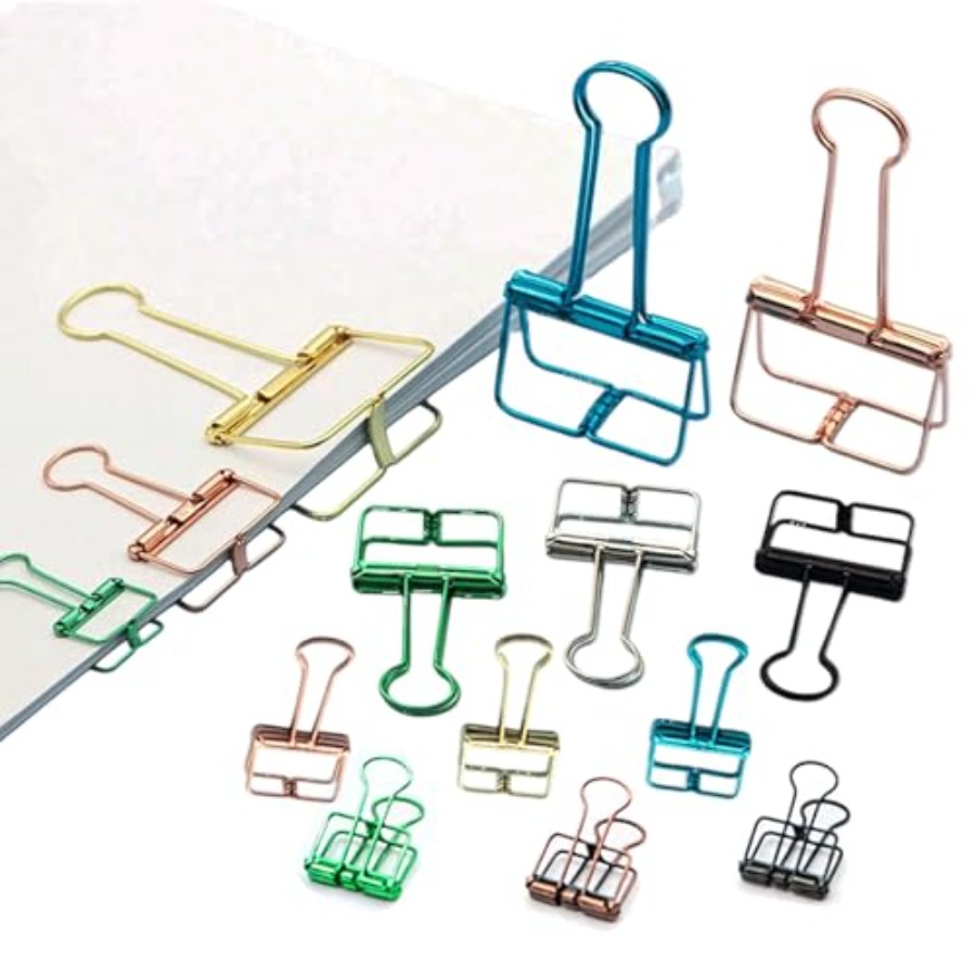 18PCS Long Tail Binder Clips,  - Binder Clip Assorted のレビューと価格