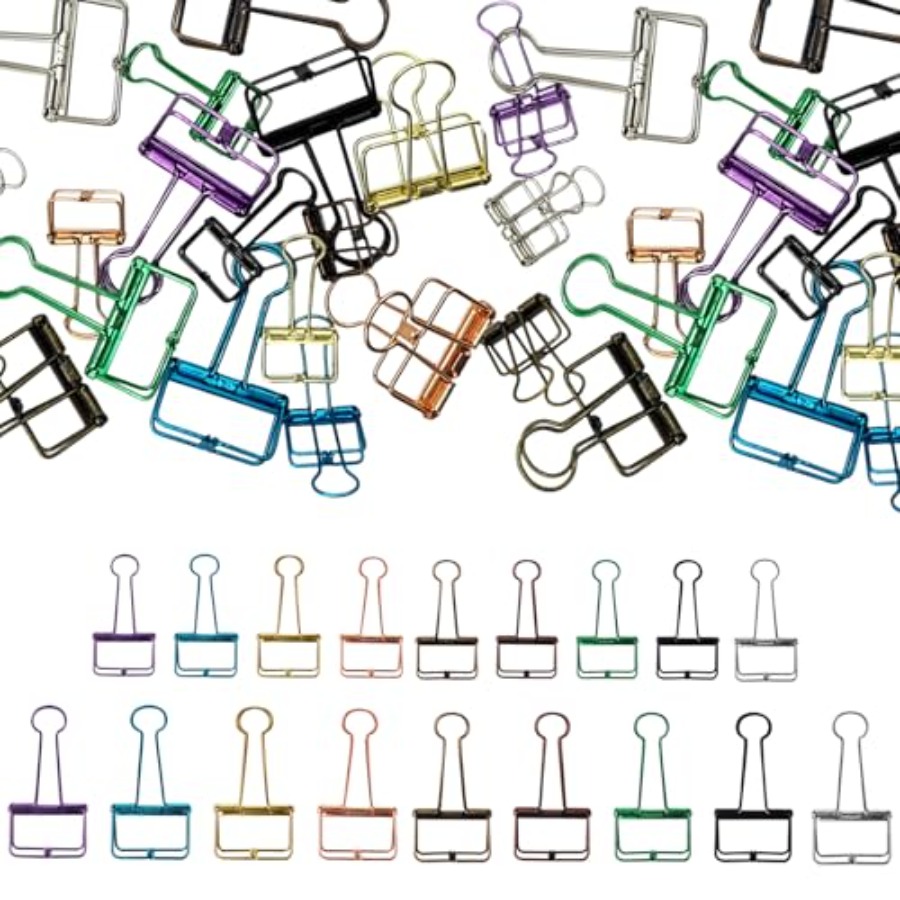 18PCS Long Tail Binder Clips,  - Binder Clip Assorted のレビューと価格