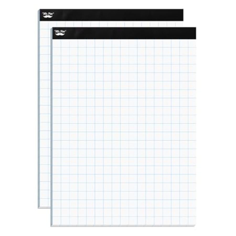 Mr. Pen- Graph Paper pads 8.5  - Graph Paper Pad のレビューと価格