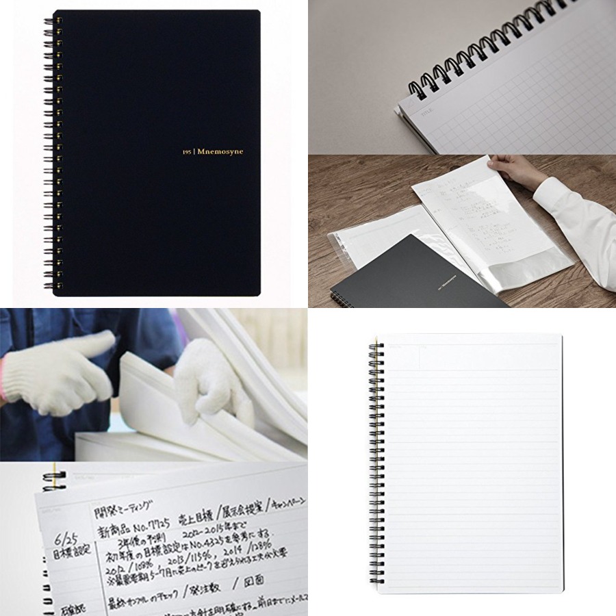 Mnemosyne Notebook- A5, 8.27 x - Notebook Dotted A5 のレビューと価格