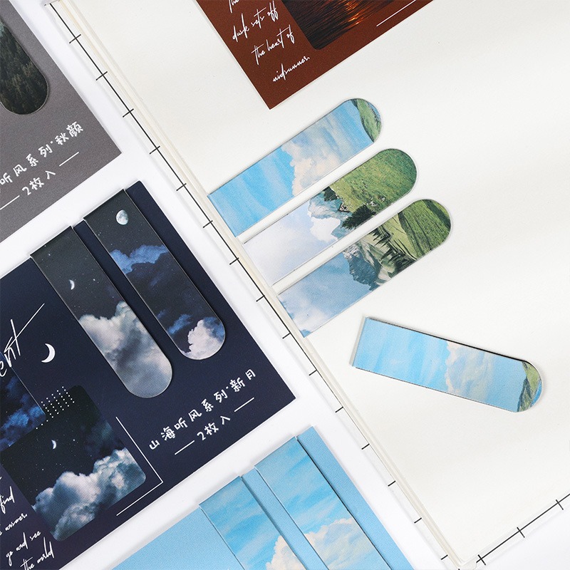 6pcs Magnetic Bookmarks Set Fa - Paperclip Magnetic Set のレビューと価格
