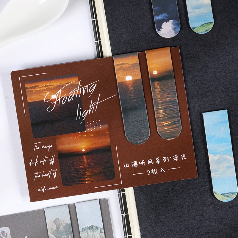 6pcs Magnetic Bookmarks Set Fa - Paperclip Magnetic Set のレビューと価格